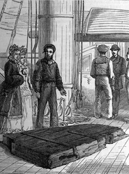 Broken Rudder of the Alert, c.1870s